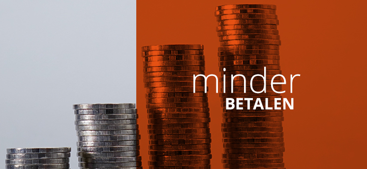 Minder betalen